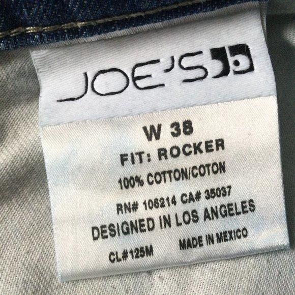 Joe's Jean Shorts Men's Cut Offs 38 Fading Distressed Jorts - Picture 7 of 7